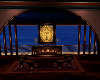golden wolf fire place 