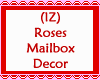 Roses Mailbox Decorative