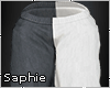 White-Grey Sweatpants