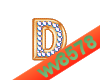 The letter D (Diamond)