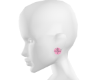 Pink Rose Earring