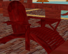 Beach Patio Chair/Table
