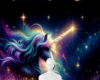 Unicorn sparkly bg