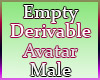 Empty Derivable Avatar M