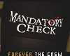Tc. Mandatory Check