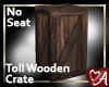 .a Crate Wood No Seat