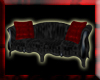 {DL} Black Velvet Couch