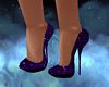 Purple Sparkle Heels