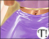 T! Bebe Purple Skirt RL