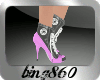 [B] converse heels-pink