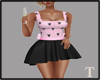 pink heart dress