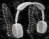 White wings headphones