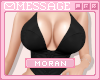 M| Black Corset