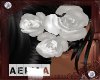 *AE* Hair flower rose w