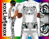 [L] White Leopart outfit