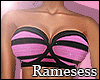 R' Striped V