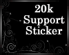 [Lux]20k Support Sticker