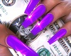 Y! Purple Nails 🤍