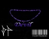 Devil Purple Necklace DP