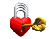 anni. lock & key heart