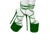 Ava Green Heels