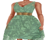 Med-Gwen Green Dress
