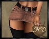 Denim Skirt w/Stockings4