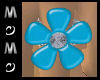 MZ Daisy Ring - Sky Blue