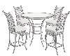 Tall Table 4 Chairs
