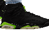 Black Green Shoes