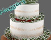 Rustic Wedding Cake Red