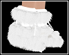 White Fluffs Boots