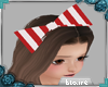 ♥ Candy Cane Bow
