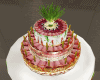 Meat Birthday Cake
