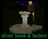 Elven Book & Lectern