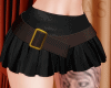 $ Skirt CowGril Black