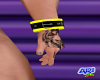 Wrist Cuff Blk/Yel (L)