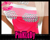 <P>Pink Spiked Top