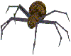 Animated Spider Sticker