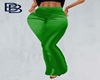 Green Satin Pants