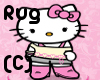 (C) Hello Kitty Rug