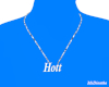 Hott Silver name necklac