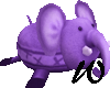 Purple Elephant Chair