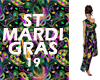 ST MARDI GRAS SASH 19