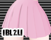 B pink skirt