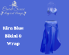 Kira Blue Bikini & Wrap
