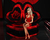 MrsZ~Hearts n Roses Sofa