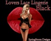 Lovers Lace Lingerie Blk