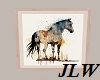 Jx Framed W.c. Pt. Horse