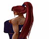 Hot Red ponytail